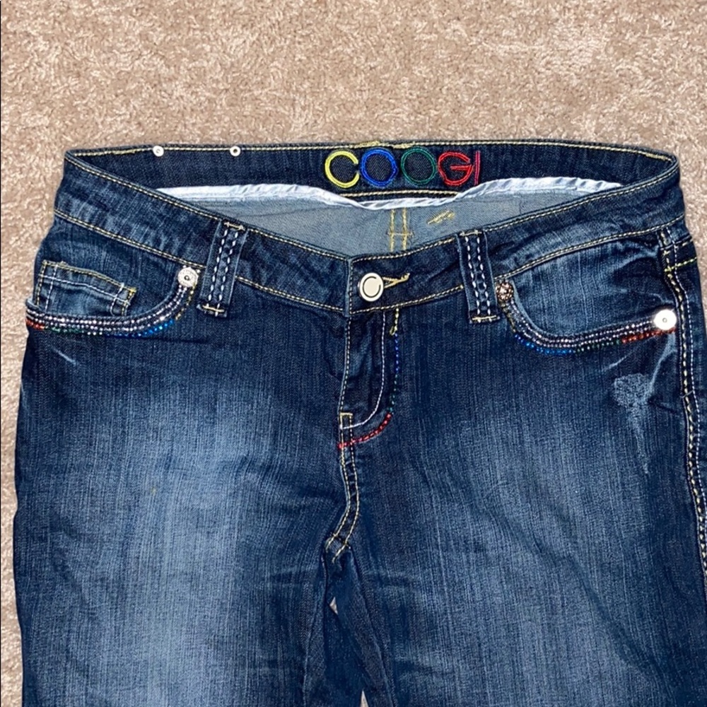 Authentic Coogi Jeans straight leg denim- size 7/8 - Picture 4 of 16